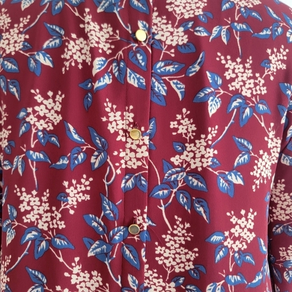 Madewell Button-Back Dress in Antique Flora S - Picture 7 of 13